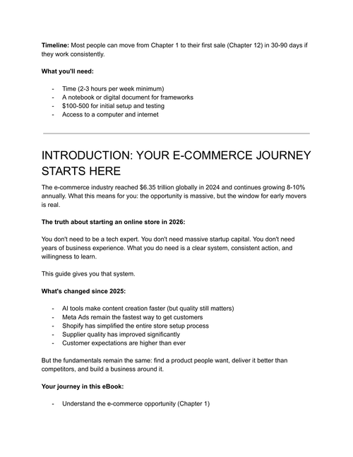 Ebook preview page