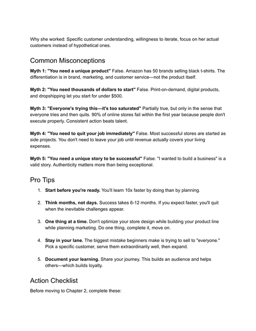 Ebook preview page